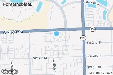 Map image of the property - 8814 W Flagler St