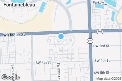 Map image of the property - 8874 W Flagler St