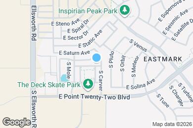Map image of the property - 9436 E Supernova Dr