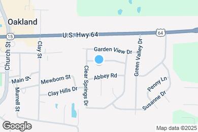 Map image of the property - 40 Spring Valley Dr