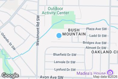 Map image of the property - Room in House on Bridges Ave SW