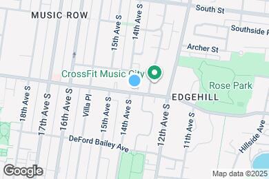 Map image of the property - 1300 Edgehill Ave
