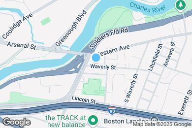 Map image of the property - 12 Waverly St