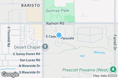 Map image of the property - 2001 E Camino Parocela