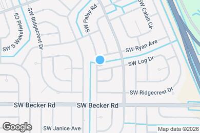 Map image of the property - 301 SW Log Dr