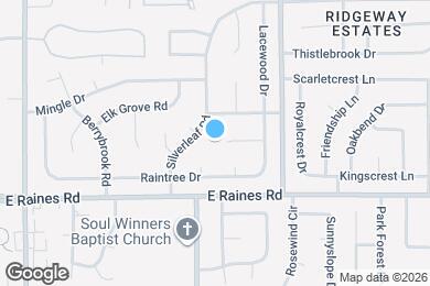 Map image of the property - 6128 Lacewood Cove