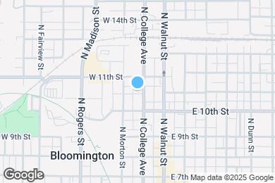 Map image of the property - 629 N College Ave