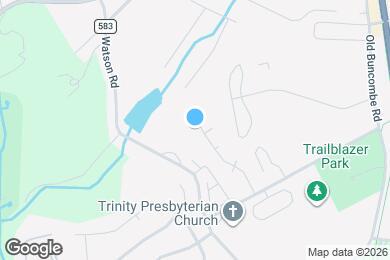 Map image of the property - 303 Southcreek Dr