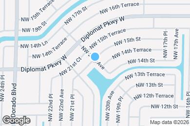 Map image of the property - 1325 NW 20th Ct