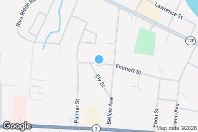 Map image of the property - 923 Emmett St