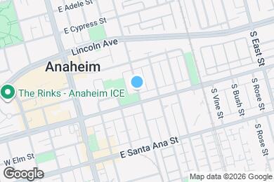 Map image of the property - 265 S Olive St