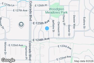 Map image of the property - 12449 Bellaire Dr