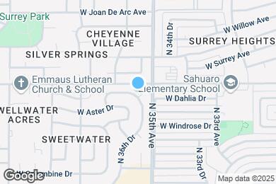 Map image of the property - 12849 N 36th Dr