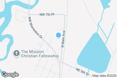 Map image of the property - 657 N Main Ave