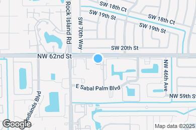 Map image of the property - 6085 N Sabal Palm Blvd