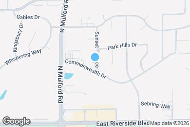 Map image of the property - 4226 Sunset Terrace