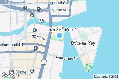 Map image of the property - 501 Brickell Ave