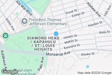 Map image of the property - 3053 Kaina St