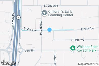 Map image of the property - 7400 Nancy St