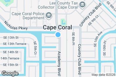 Map image of the property - 628 SE 13th St