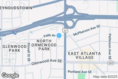 Map image of the property - 412 Florida Ave SE