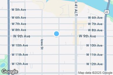 Map image of the property - 307 W 9th Ave