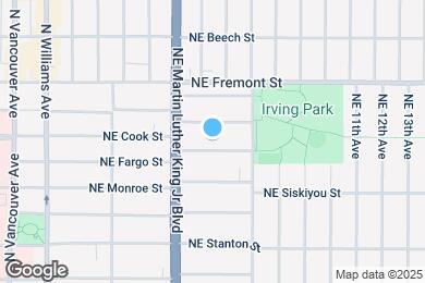 Map image of the property - 517 NE Fargo St