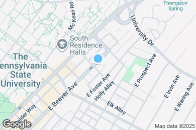 Map image of the property - 508 E Beaver Ave