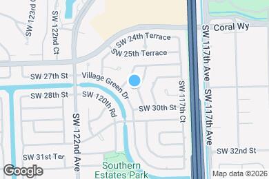 Map image of the property - 2712 SW 118th Ct