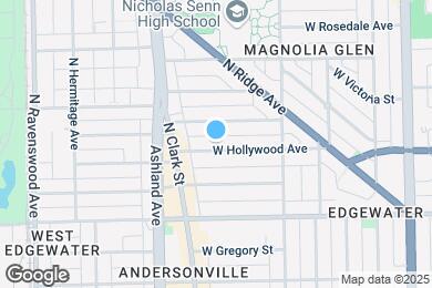 Map image of the property - 1500 W Hollywood Ave