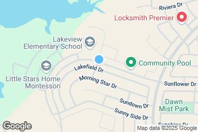 Map image of the property - 3033 Lakefield Dr