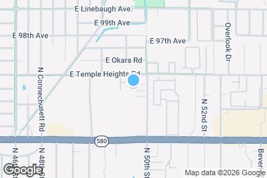 Map image of the property - 9420 N 50th St