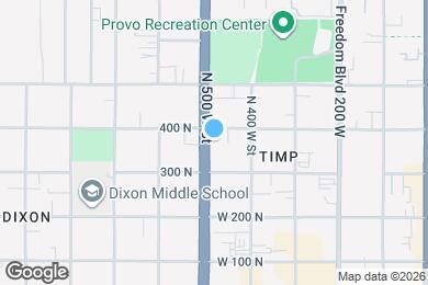 Map image of the property - 372 N 500 W