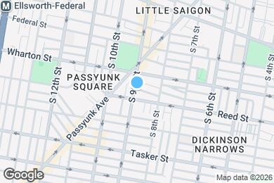 Map image of the property - 1327 S 9th St