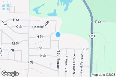 Map image of the property - 502 M St