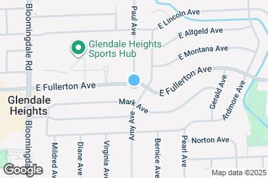 Map image of the property - 337 E Fullerton Ave