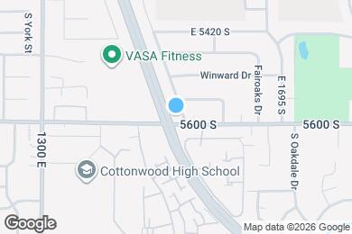 Map image of the property - 5590 S Edgewood Cir