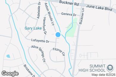 Map image of the property - 2784 Aston Woods Ln