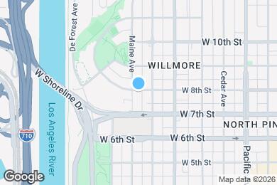 Map image of the property - 644 W 8th St