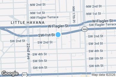 Map image of the property - 125 SW 19th Ave