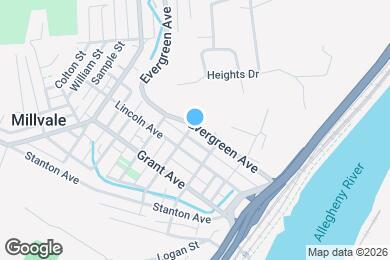 Map image of the property - 225 Evergreen Ave