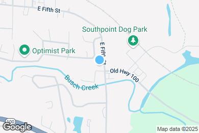 Map image of the property - 2450 E 5th St