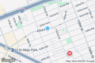 Map image of the property - 99-40 63rd Rd