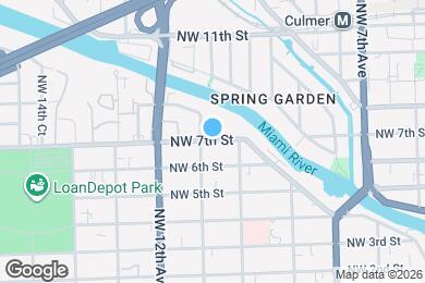 Map image of the property - 1002 NW 7th St