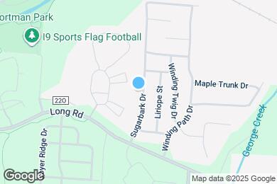 Map image of the property - 3853 Sugarbark Dr