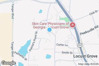 Map image of the property - 161 Colony Park Ln