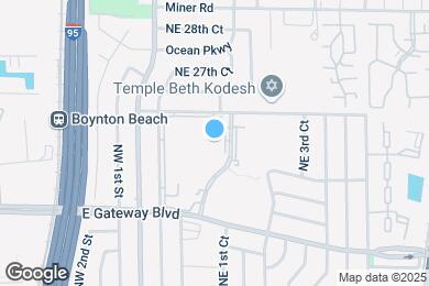 Map image of the property - 2615 NE 1st Ct