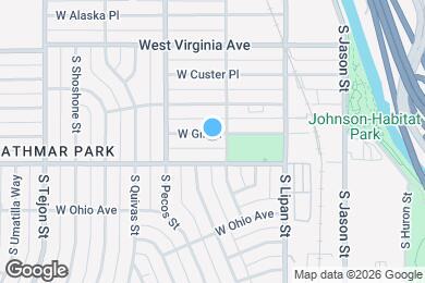 Map image of the property - 1314 W Gill Pl