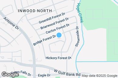 Map image of the property - 5514 Edgebrook Forest Dr