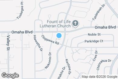 Map image of the property - 1447 Nokomis Dr